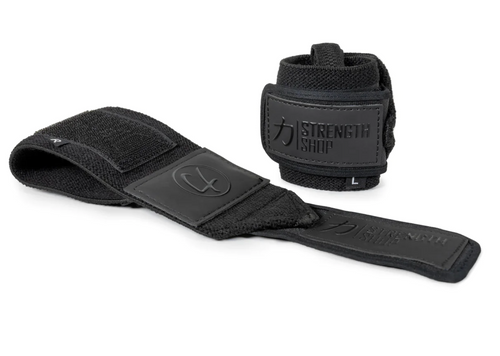 Wrist Wraps(pro) - STEALTH BLACK - IPF APPROVED