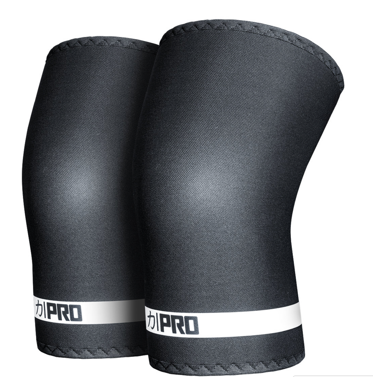 7mm Inferno PRO Knee Sleeves - Extra Stiff Neoprene - Black