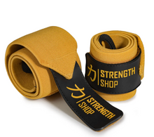 Load image into Gallery viewer, Thor - Heavy Wrist Wraps - Gold - IPF Approved