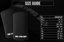 Load image into Gallery viewer, 7MM PRO ELBOW SLEEVES EXTRA STIFF NEOPRENE - FINALREP APPROVED - NEW!