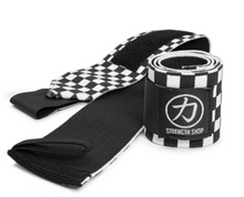 Load image into Gallery viewer, Heavy Wrist Wraps - Thor - Black/White Checkered - IPF APPROVED