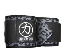Load image into Gallery viewer, Wrist Wraps - Dark Leopard - Thor - IPF APPROVED