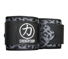 Load image into Gallery viewer, Thor - Heavy Wrist Wraps - Dark Leopard - IPF APPROVED