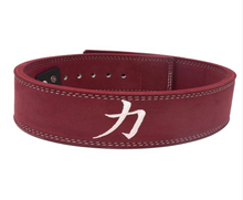 Load image into Gallery viewer, 10mm x 3" Width - Plum Lever Belt - IPF Approved