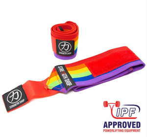 Thor - Wrist Wraps - Rainbow - IPF Approved - HEAVY