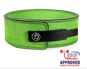 10MM Lever Belt - Green - IPF APPROVED