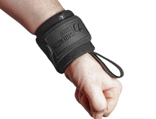 Load image into Gallery viewer, Pro Wrist Wraps - STEALTH BLACK - IPF APPROVED Medium