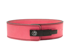 Load image into Gallery viewer, 10mm X 4&quot; - Lever Belt - Pink - IPF Approved