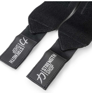 Zeus - Medium Wrist Wraps - Black -  IPF Approved