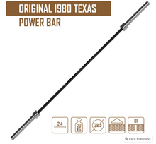 Load image into Gallery viewer, ORIGINAL TEXAS POWER BAR BY BUDDY CAPPS