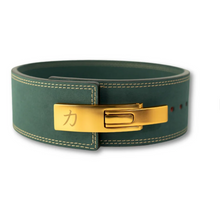 Load image into Gallery viewer, 10MM LEVER BELT - VINTAGE GREEN - IPF APPROVED