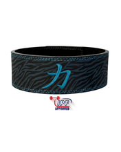 Load image into Gallery viewer, 10mm x 4" Lever Belt - Blue Tiger