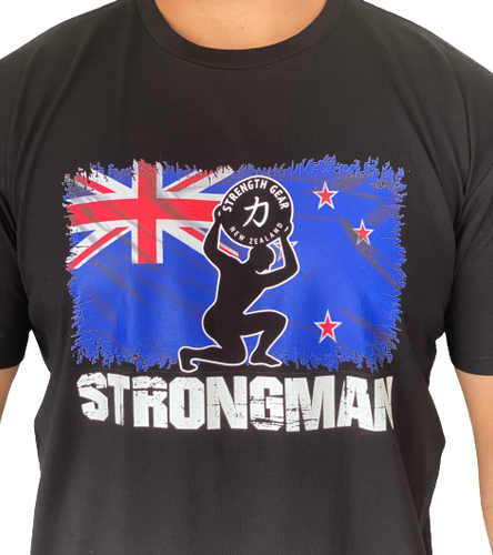 Strongman Black T-Shirt (Pre Order)