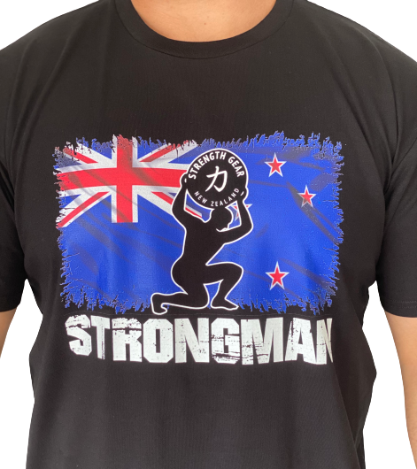 Strongman Black T-Shirt (Pre Order)