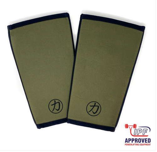 Knee Sleeves - 7mm Green - ipf Approved