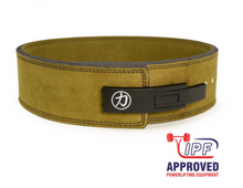 Load image into Gallery viewer, 13mm Lever Belt - Khaki Green - IPF Approved