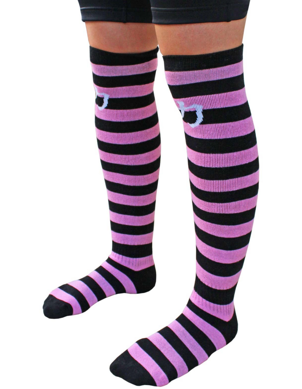 Deadlift Socks - Pink/Black