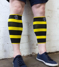 Load image into Gallery viewer, Calf Sleeves - Black/Yellow
