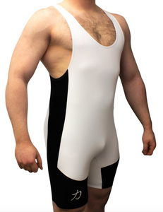 Soft Suit -  White/Black - IPF Approved - Thick