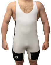 Load image into Gallery viewer, Soft Suit -  White/Black - IPF Approved - Thick