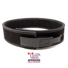 Load image into Gallery viewer, 10mm x 3&quot; Width - Black Lever Belt - IPF Approved