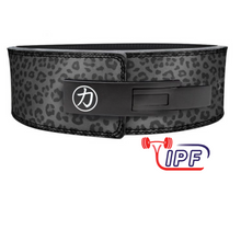 Load image into Gallery viewer, 10MM Lever Belt - Dark Leopard - IPF Approved
